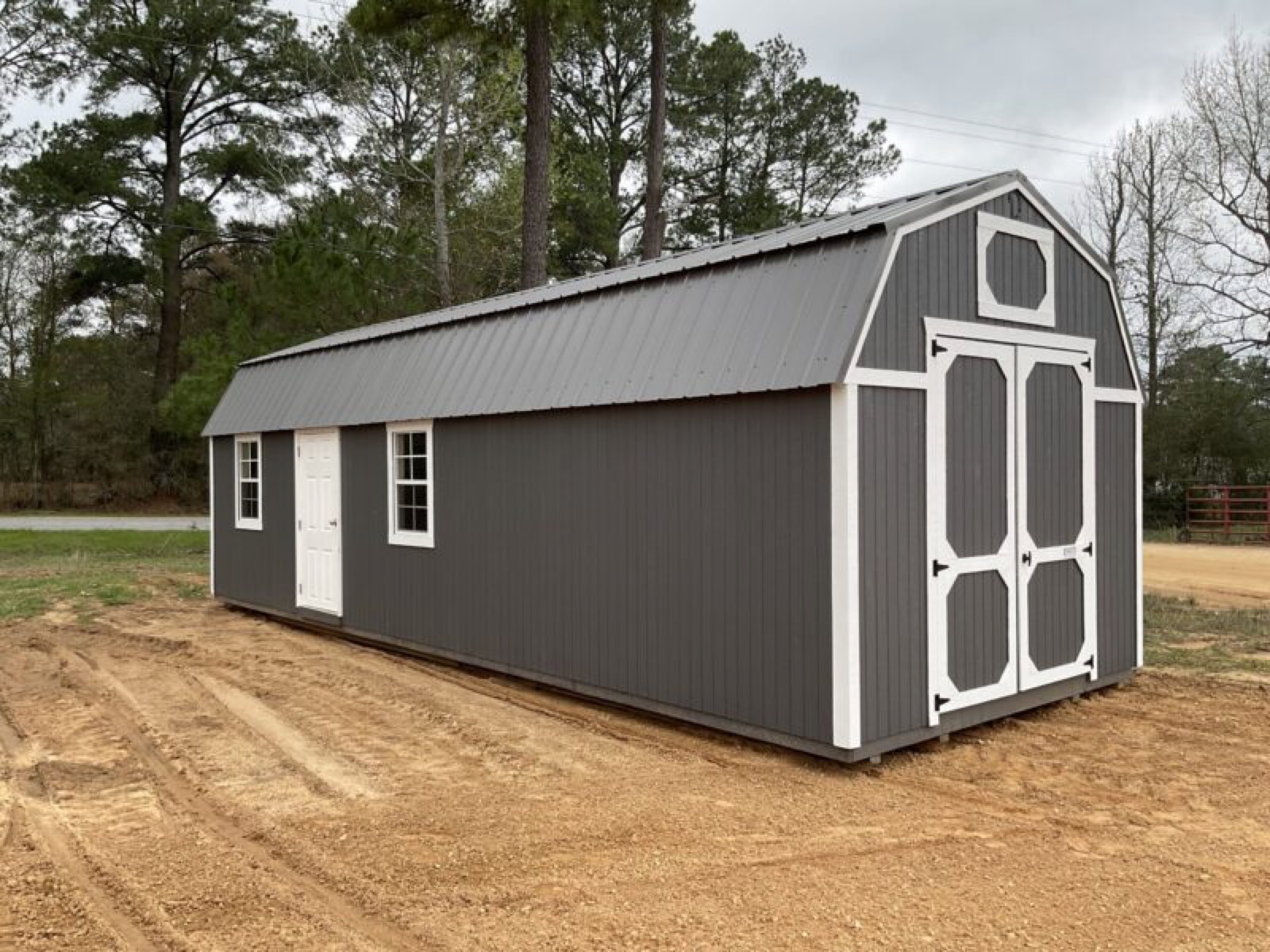 Standard Lofted Barn from Built 2 Last Portable Buildings