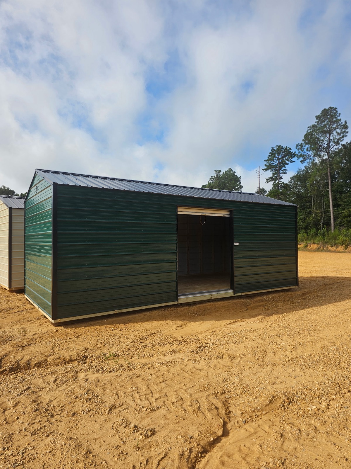 Metal carport and garage from Built 2 Last Portable Buildings