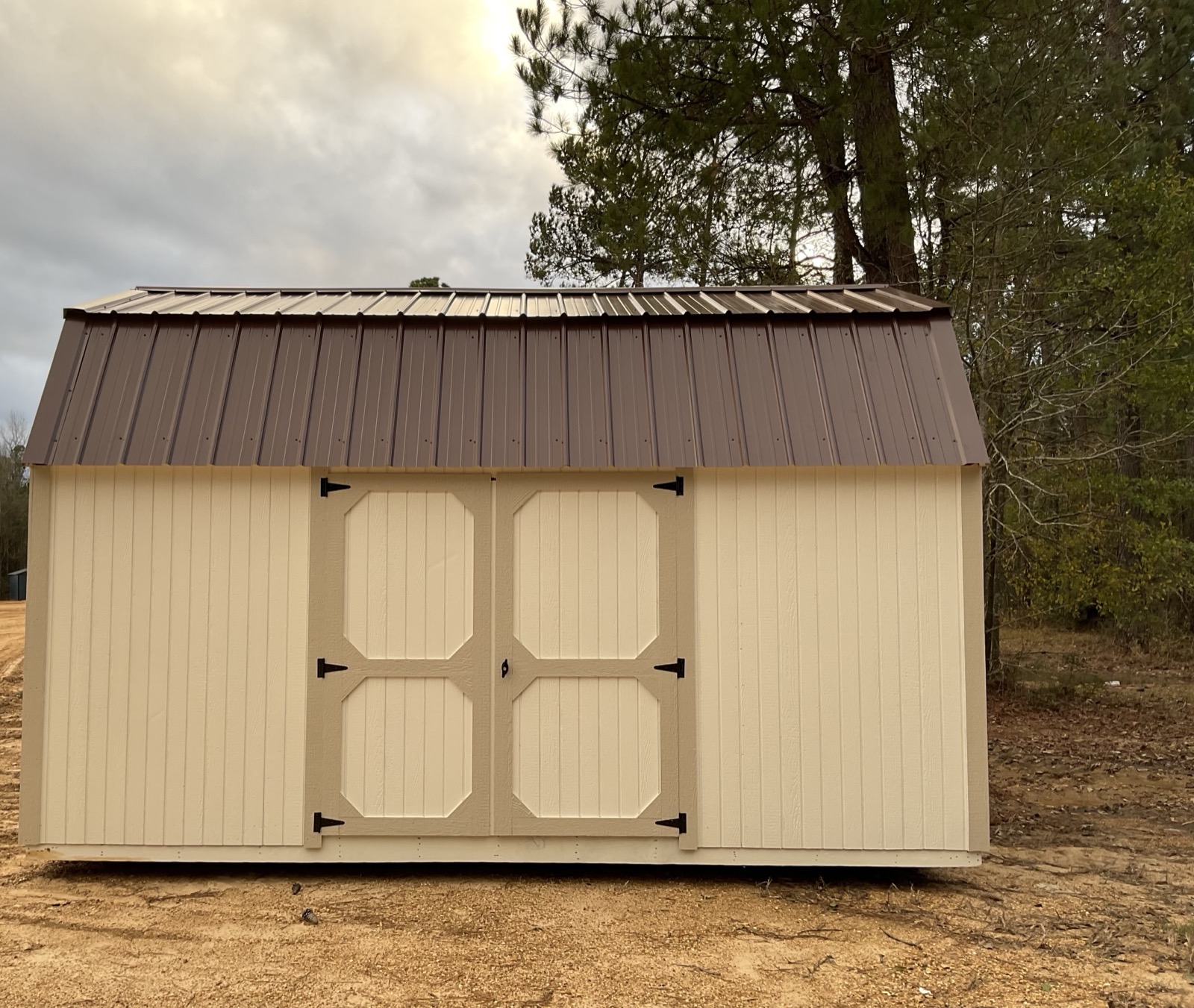 Side Lofted Barn from Built 2 Last Portable Buildings